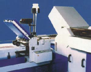 Системы склеивания листов, устанавливаемые на фальцевальных машинах